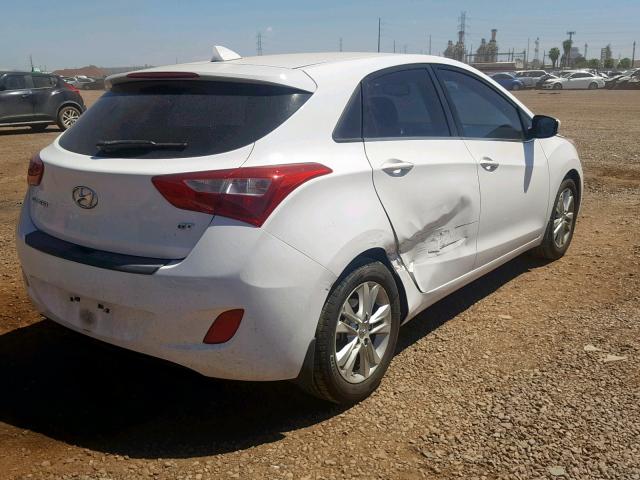 KMHD35LE3DU079204 - 2013 HYUNDAI ELANTRA GT WHITE photo 4