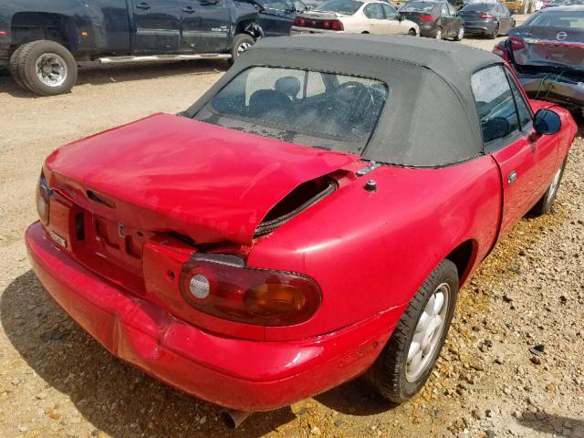 JM1NA3512N0327884 - 1992 MAZDA MX-5 MIATA RED photo 4