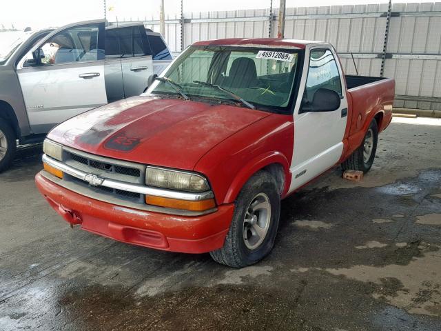 1GCCS1448W8137367 - 1998 CHEVROLET S TRUCK S1 RED photo 2