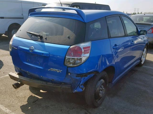 2T1KR32E77C643485 - 2007 TOYOTA COROLLA MA BLUE photo 4