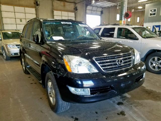 JTJBT20XX40024253 - 2004 LEXUS GX 470 BLACK photo 1