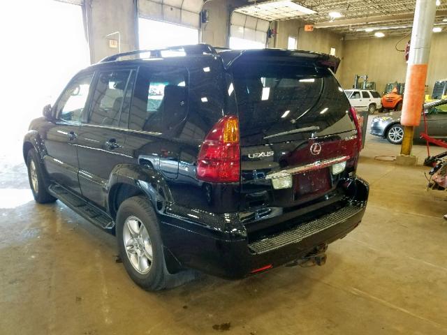 JTJBT20XX40024253 - 2004 LEXUS GX 470 BLACK photo 3