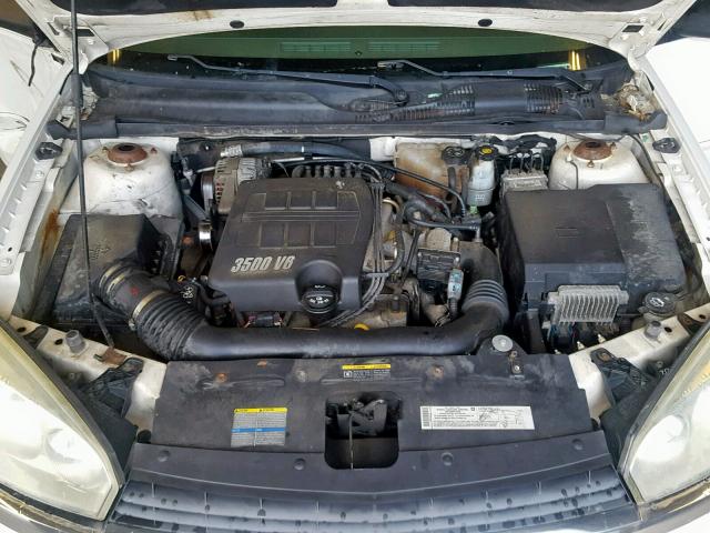 1G1ZT628X5F320153 - 2005 CHEVROLET MALIBU MAX 白色 照片 7