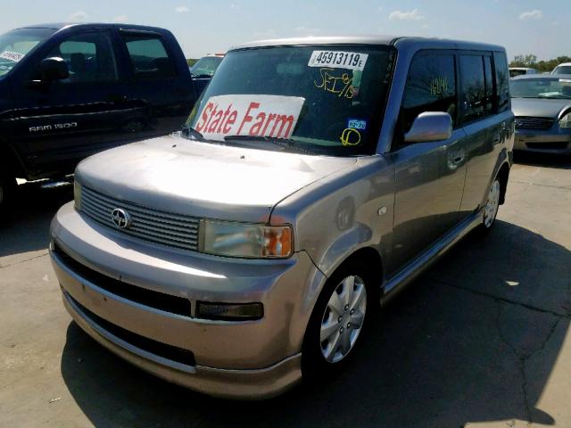JTLKT324154025365 - 2005 TOYOTA SCION XB 灰色 照片 2