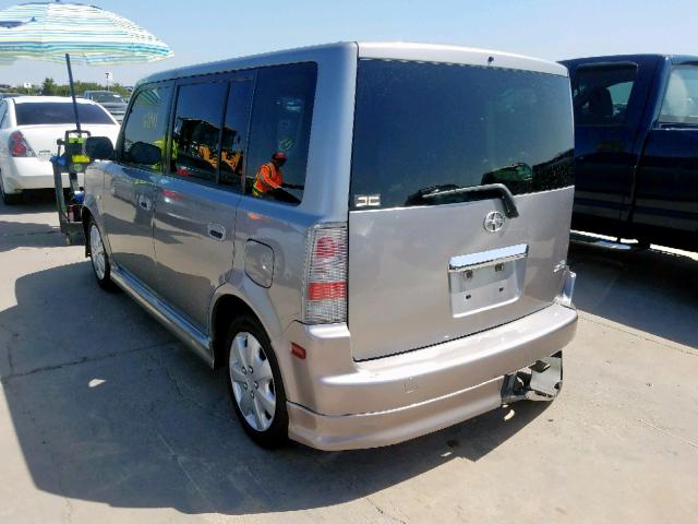 JTLKT324154025365 - 2005 TOYOTA SCION XB 灰色 照片 3