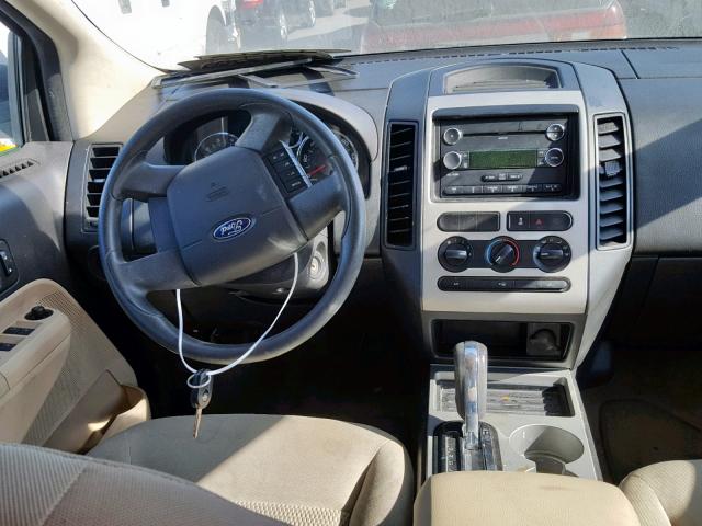 2FMDK36C48BA26993 - 2008 FORD EDGE SE CREAM photo 9