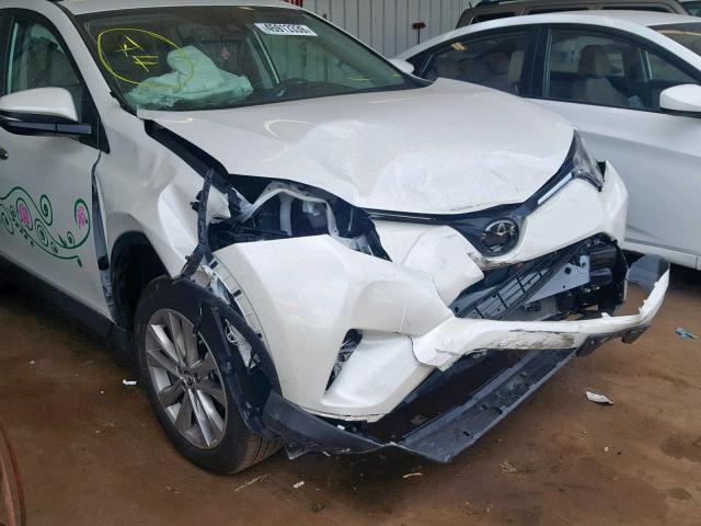 2T3DFREV5JW846761 - 2018 TOYOTA RAV4 LIMIT WHITE photo 9