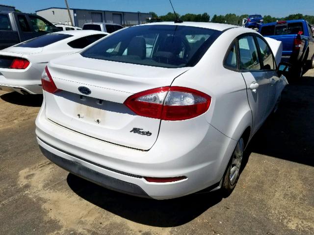 3FADP4AJ9FM157341 - 2015 FORD FIESTA S WHITE photo 4