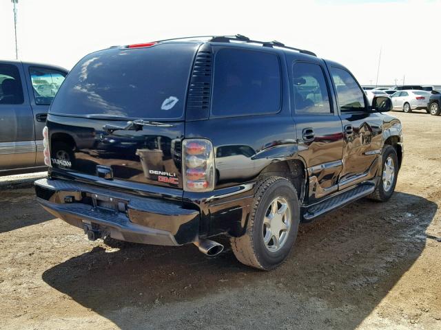 1GKEK63U12J290929 - 2002 GMC DENALI BLACK photo 4