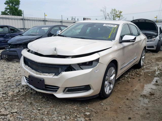 1G1155S3XEU155528 - 2014 CHEVROLET IMPALA LTZ WHITE photo 2