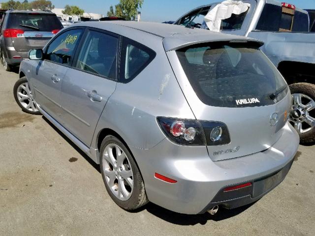 JM1BK344891217045 - 2009 MAZDA 3 S SILVER photo 3