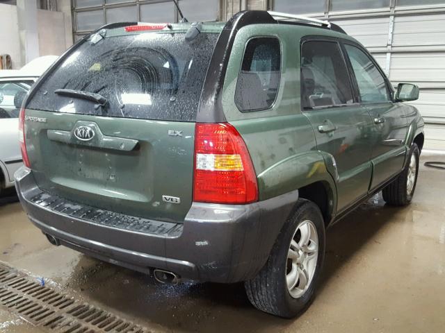 KNDJE723267164646 - 2006 KIA NEW SPORTA GREEN photo 4