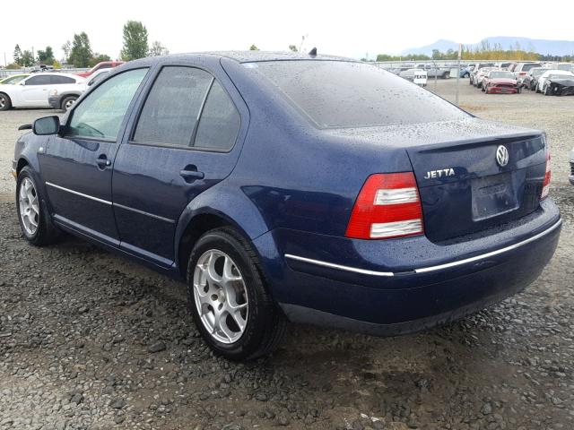 3VWRA69M84M085893 - 2004 VOLKSWAGEN JETTA GL BLUE photo 3