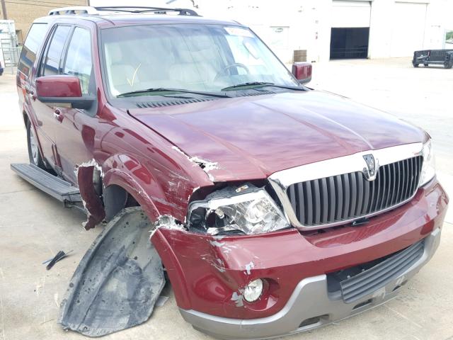 5LMFU28R94LJ06957 - 2004 LINCOLN NAVIGATOR 栗色 照片 1