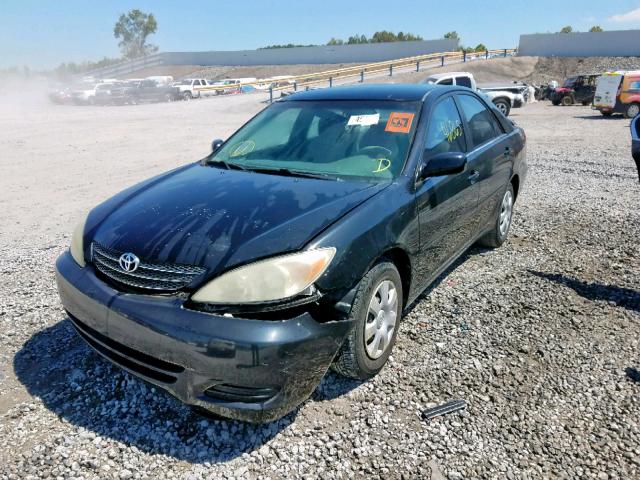 4T1BE32K53U229180 - 2003 TOYOTA CAMRY LE BLACK photo 2