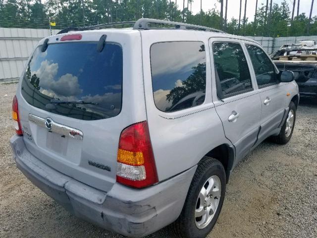 4F2YU06B62KM32454 - 2002 MAZDA TRIBUTE DX 银色 照片 4