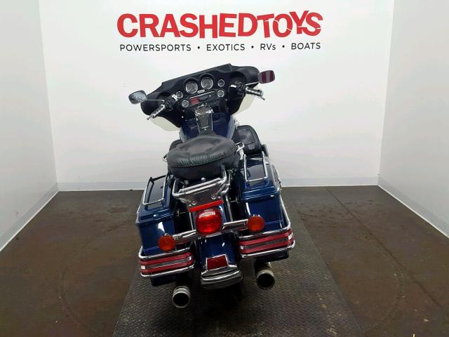 1HD1FCW152Y622438 - 2002 HARLEY-DAVIDSON FLHTCUI BLUE photo 4