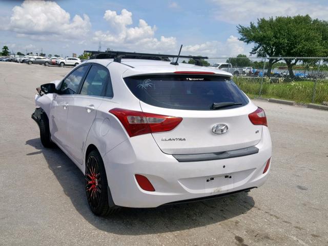 KMHD35LH0GU273770 - 2016 HYUNDAI ELANTRA GT WHITE photo 3