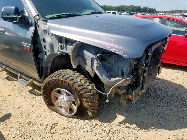 3D7UT2CL9AG166515 - 2010 DODGE RAM 2500 GRAY photo 9