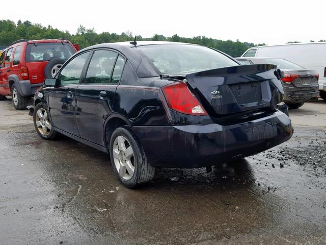 1G8AJ55F27Z168900 - 2007 SATURN ION LEVEL BLACK photo 3