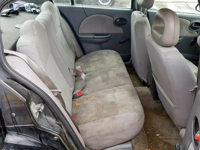 1G8AJ55F27Z168900 - 2007 SATURN ION LEVEL BLACK photo 6