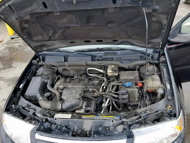 1G8AJ55F27Z168900 - 2007 SATURN ION LEVEL BLACK photo 7