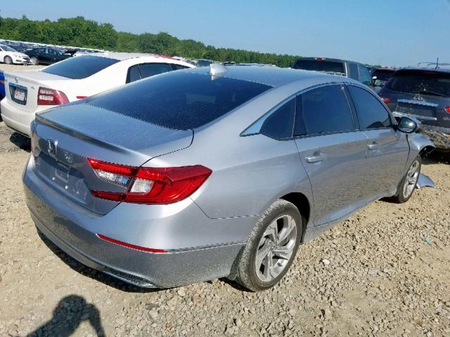 1HGCV1F58JA131861 - 2018 HONDA ACCORD EXL SILVER photo 4