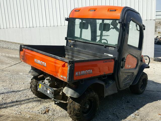 A5KC2GDBLGG028834 - 2016 KUBO RTV1100 ORANGE photo 4