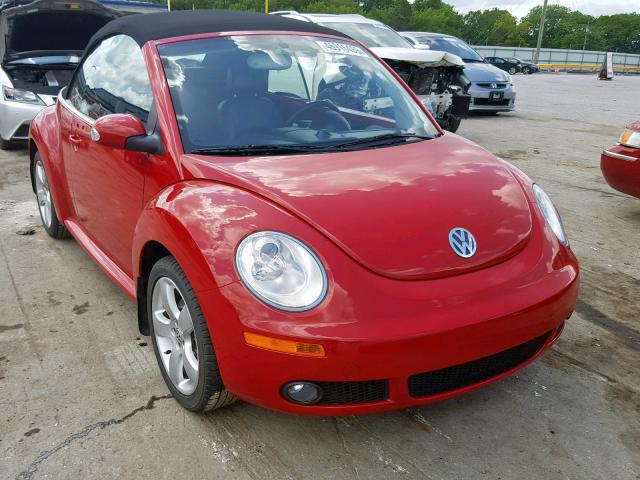 3VWSF31Y56M315876 - 2006 VOLKSWAGEN NEW BEETLE წითელი ფოტო 1