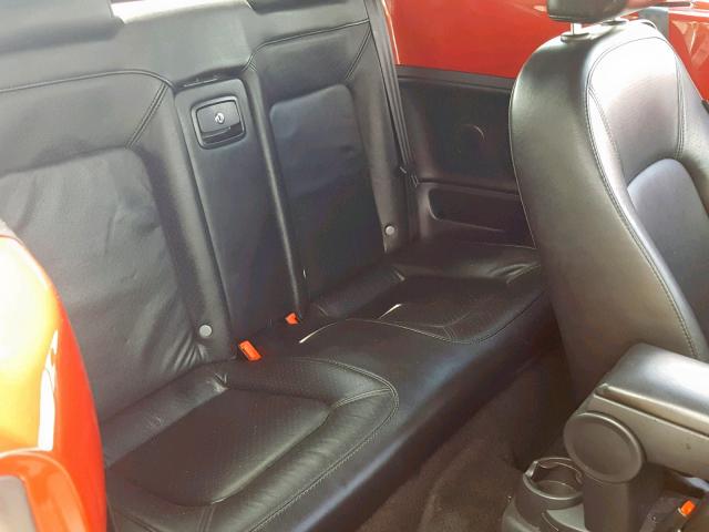 3VWSF31Y56M315876 - 2006 VOLKSWAGEN NEW BEETLE წითელი ფოტო 6