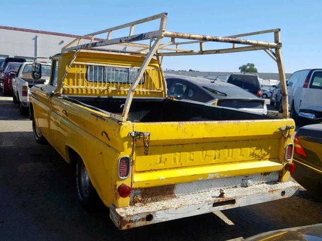 1C1540119770 - 1961 CHEVROLET PICK UP YELLOW photo 3