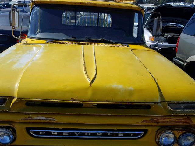 1C1540119770 - 1961 CHEVROLET PICK UP YELLOW photo 7