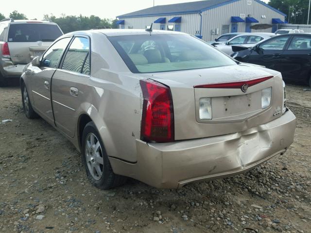 1G6DP577460101986 - 2006 CADILLAC CTS HI FEA TAN photo 3