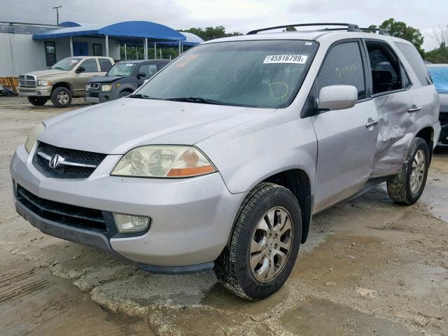 2HNYD18733H518595 - 2003 ACURA MDX TOURIN SILVER photo 2