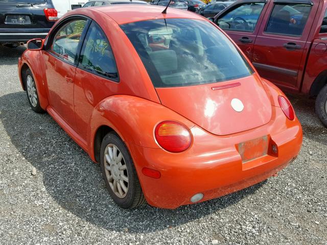 3VWCK21C84M402988 - 2004 VOLKSWAGEN NEW BEETLE ნარინჯისფერი ფოტო 3