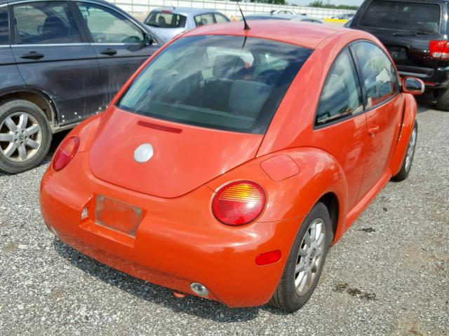 3VWCK21C84M402988 - 2004 VOLKSWAGEN NEW BEETLE ნარინჯისფერი ფოტო 4