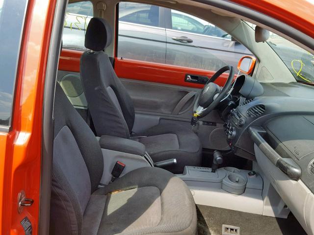 3VWCK21C84M402988 - 2004 VOLKSWAGEN NEW BEETLE ნარინჯისფერი ფოტო 5