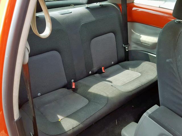 3VWCK21C84M402988 - 2004 VOLKSWAGEN NEW BEETLE ნარინჯისფერი ფოტო 6