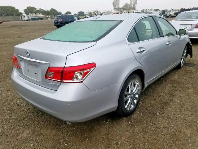 JTHBK1EG9B2416679 - 2011 LEXUS ES 350 SILVER photo 4