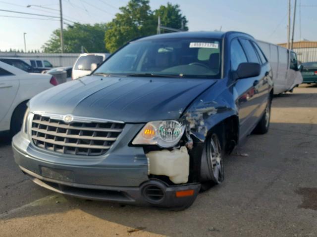 2A8GF48X07R127734 - 2007 CHRYSLER PACIFICA GRAY photo 2