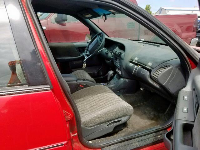 1G2WJ52M1SF318170 - 1995 PONTIAC GRAND PRIX Կարմիր լուսանկար 5