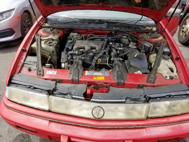 1G2WJ52M1SF318170 - 1995 PONTIAC GRAND PRIX Կարմիր լուսանկար 7