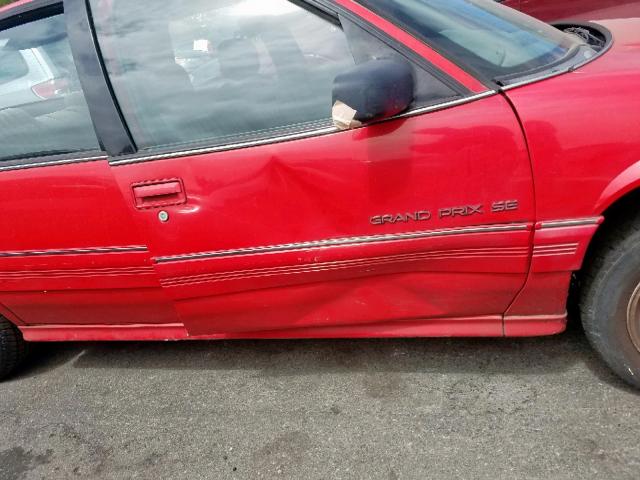 1G2WJ52M1SF318170 - 1995 PONTIAC GRAND PRIX Կարմիր լուսանկար 9