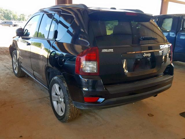 1C4NJCBB0ED504096 - 2014 JEEP COMPASS SP BLACK photo 3