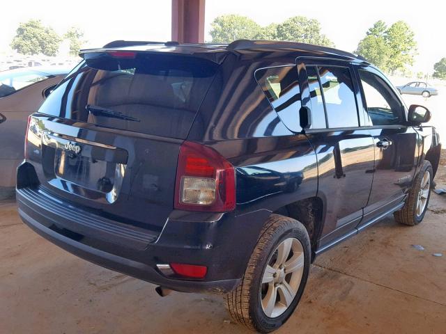 1C4NJCBB0ED504096 - 2014 JEEP COMPASS SP BLACK photo 4