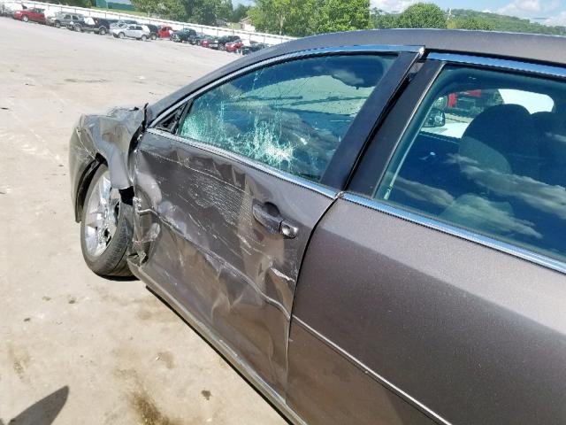 1G1ZC5EB0AF113539 - 2010 CHEVROLET MALIBU 1LT 灰色 照片 10