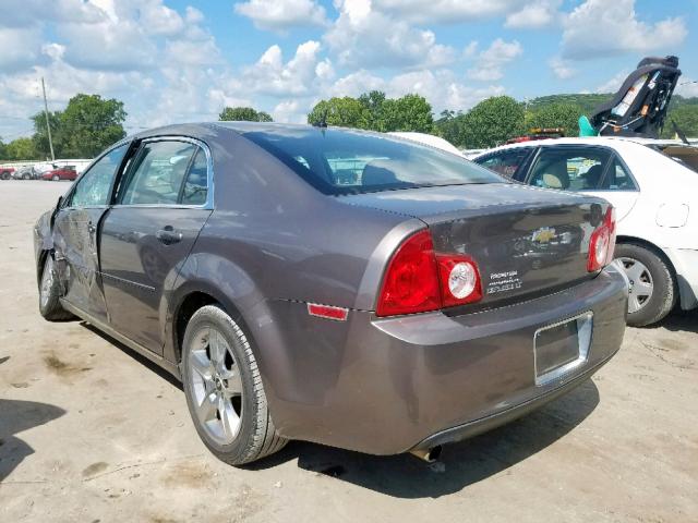 1G1ZC5EB0AF113539 - 2010 CHEVROLET MALIBU 1LT 灰色 照片 3