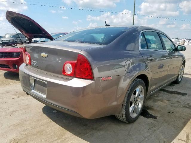 1G1ZC5EB0AF113539 - 2010 CHEVROLET MALIBU 1LT 灰色 照片 4