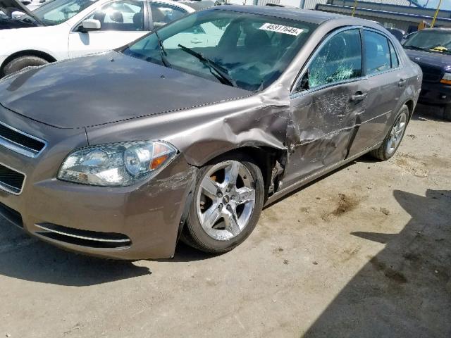 1G1ZC5EB0AF113539 - 2010 CHEVROLET MALIBU 1LT 灰色 照片 9