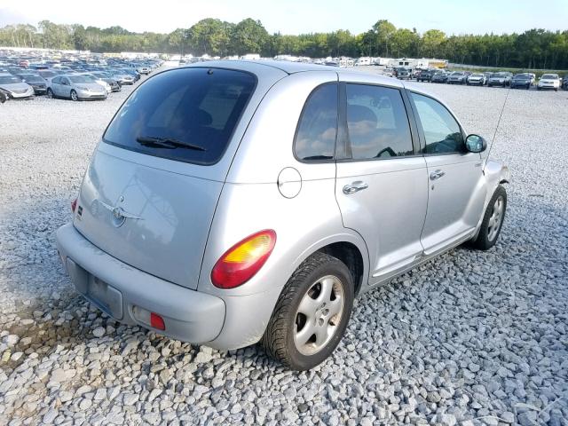 3C4FY58B42T330185 - 2002 CHRYSLER PT CRUISER SILVER photo 4